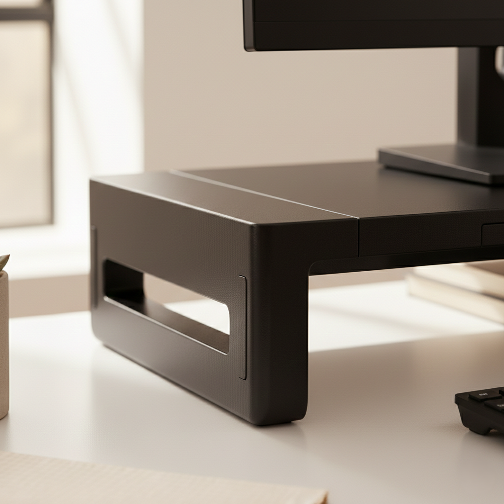 Ergonomic Monitor Stand Riser for Desk Setup