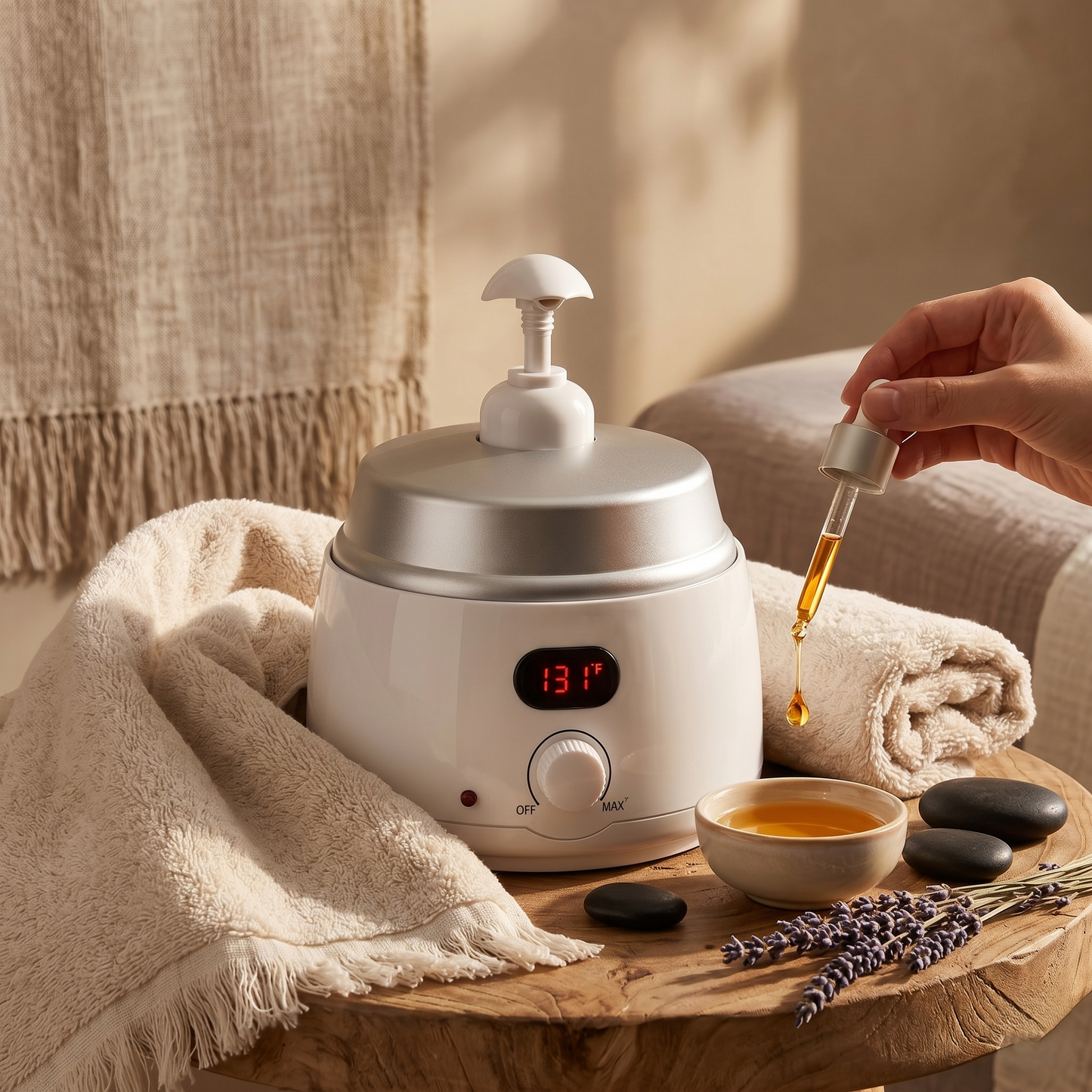 Kovelli™ WarmFlow Oil Warming Dispenser