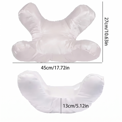 Ergonomic Side Support Pillow for Elevated Rest
