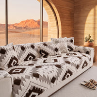 brown and cream