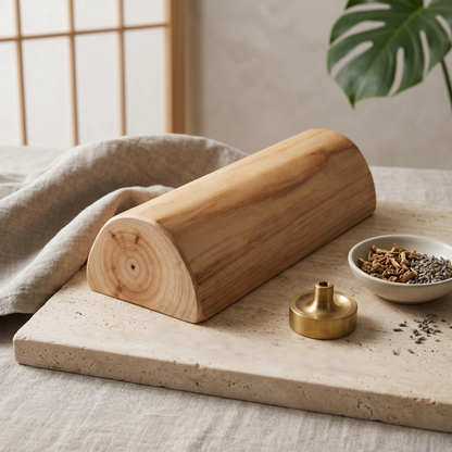 Kovelli™ Wooden Japanese Sauna Neck Rest Pillow