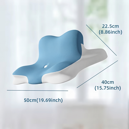 Ergonomic Full Body Support Pillow for Relaxed Lying & Bed Comfort