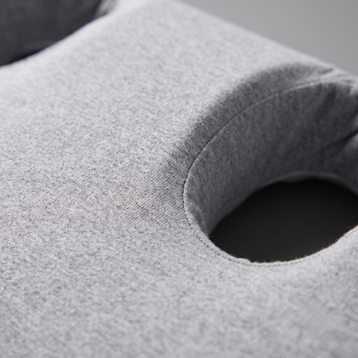 Ergonomic Memory Foam Pillow with Dual Ear Openings