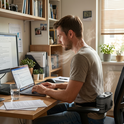 Wearable Dual-Vent Personal Cooling System