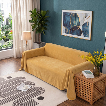 Waterproof Anti-Slip Sofa Cover Blanket with Quilted 200 GSM Polyester