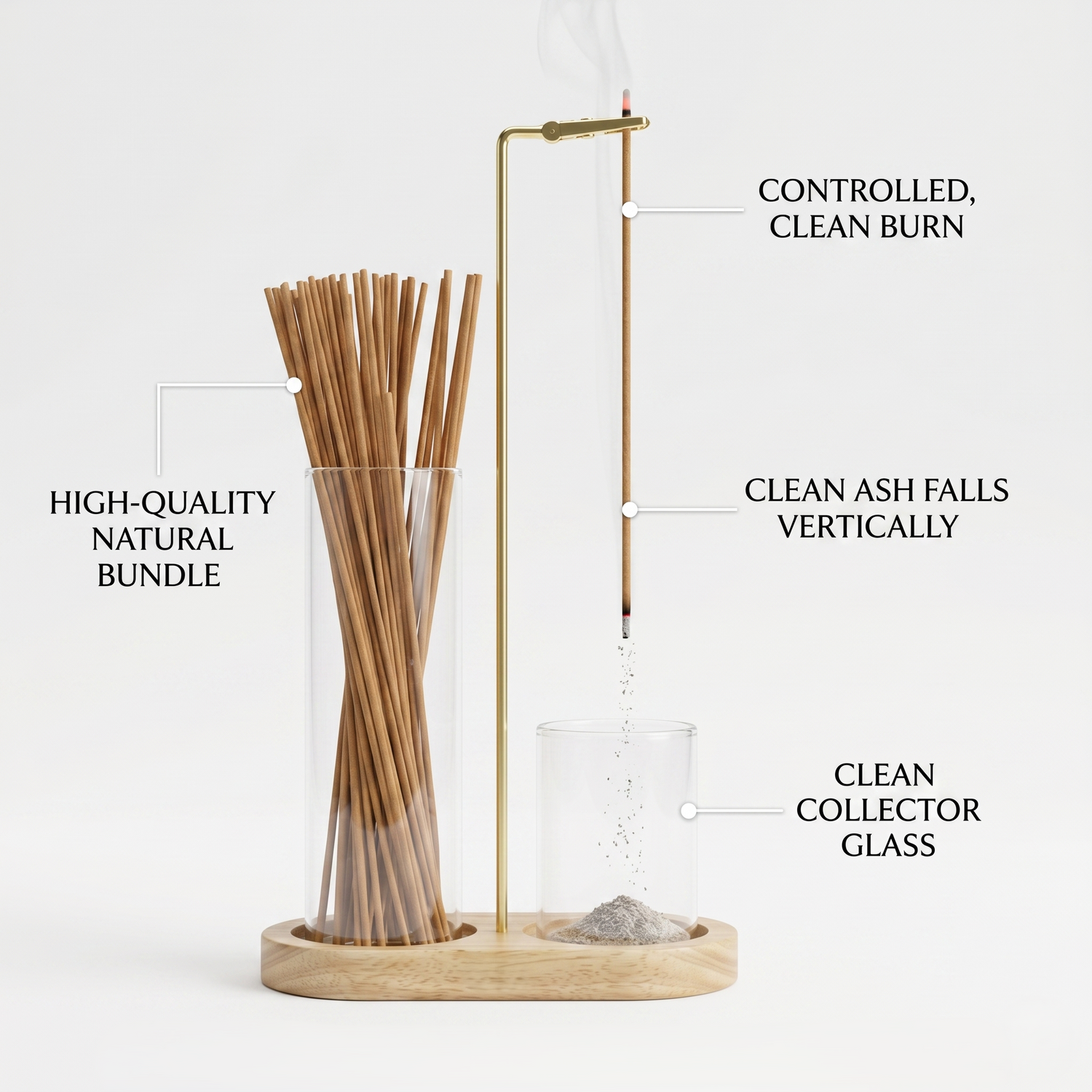 Functional Ash Collection With Minimal Mess