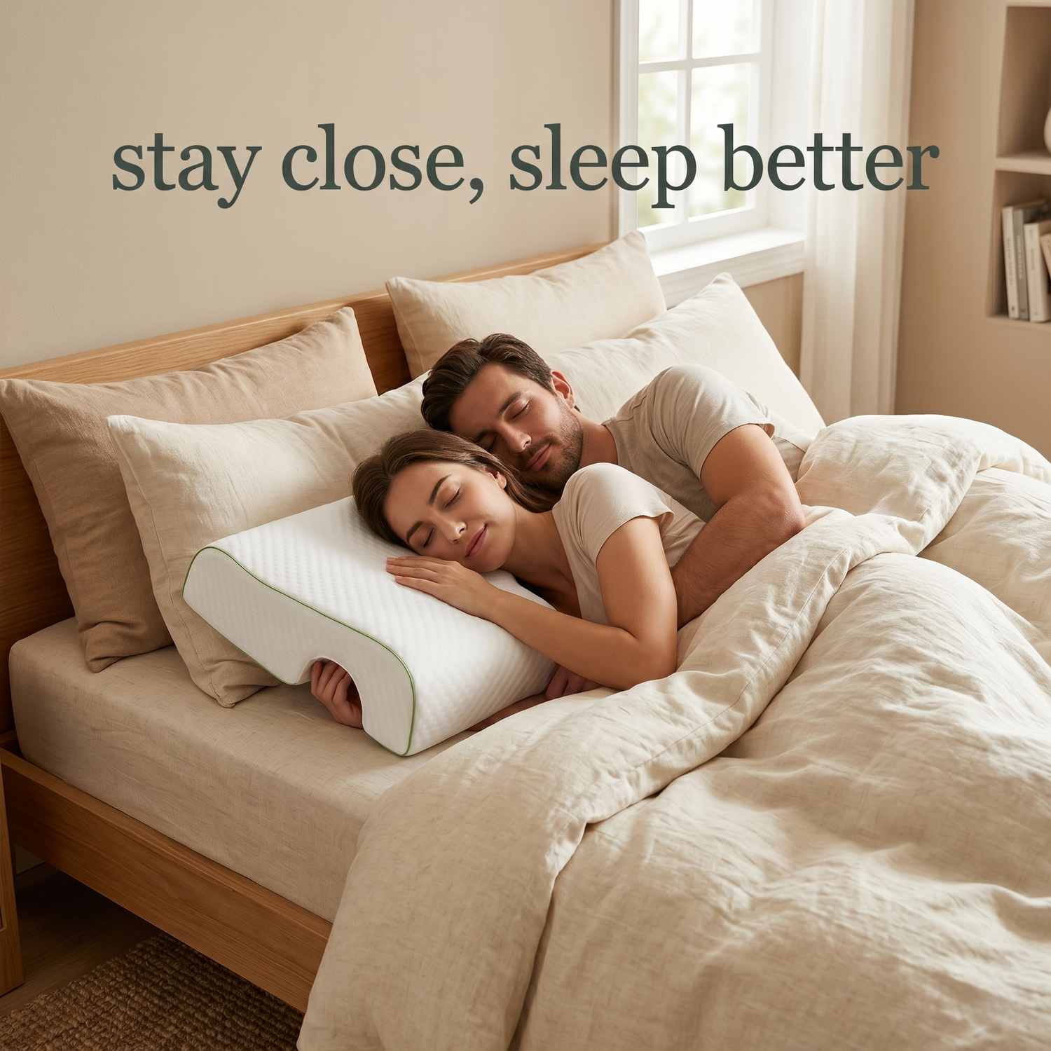 Sleep closer without discomfort