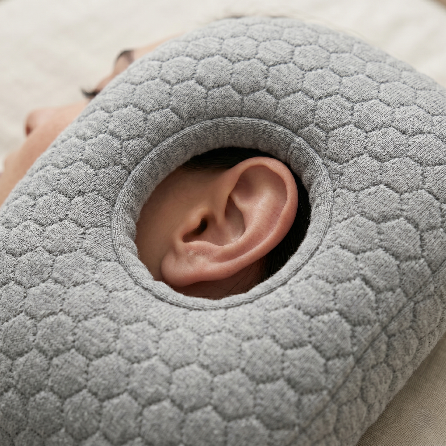 Ear Piercing Pillow for Side Sleepers