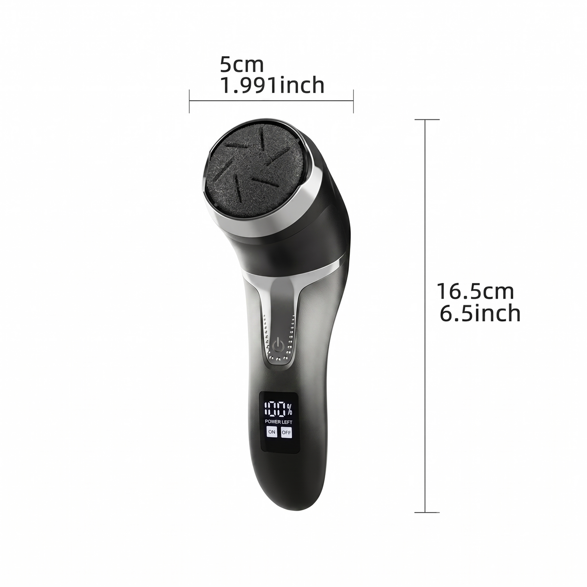 Electric Foot Care Device with Dust Collection | Rechargeable Foot File