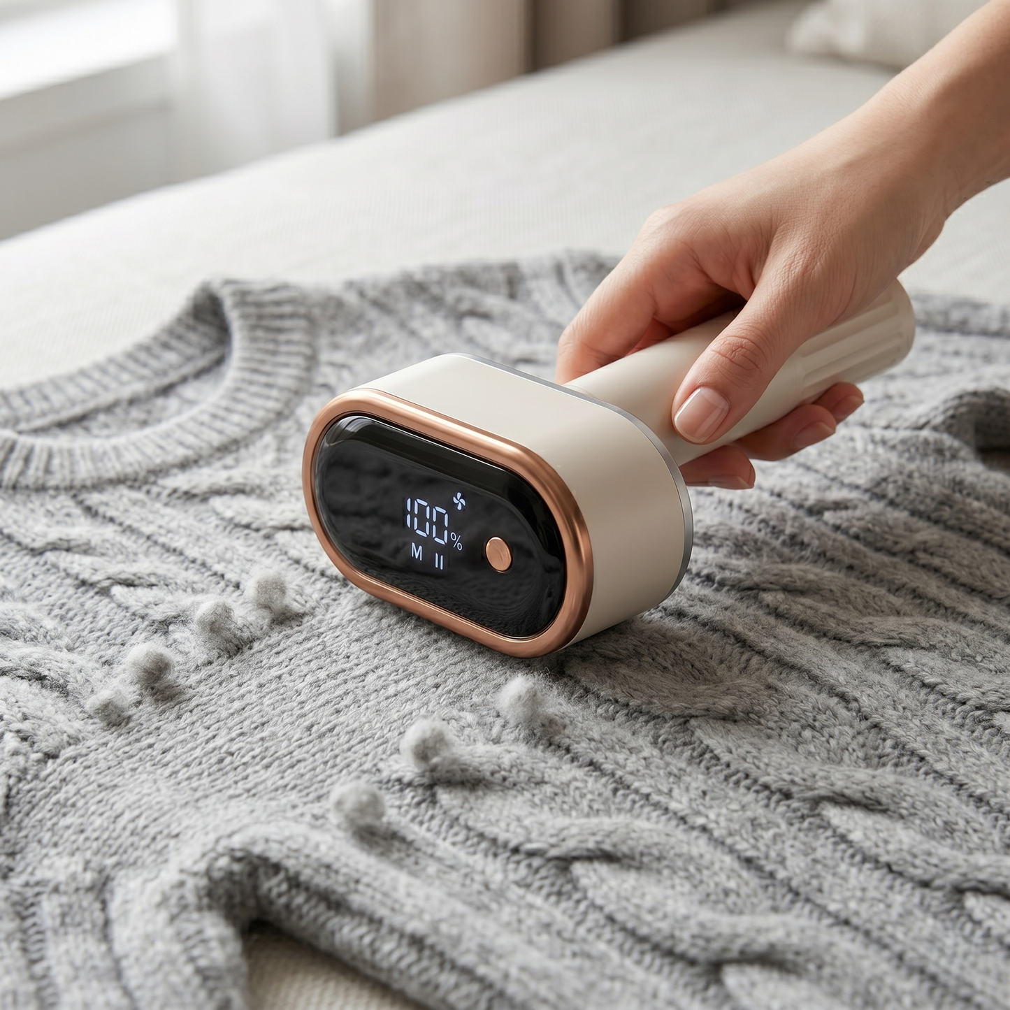 Portable Fabric Shaver – Restore Clothes & Remove Lint in Seconds