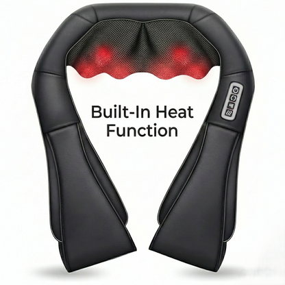 Heated Neck & Back Massager for Everyday Relaxation