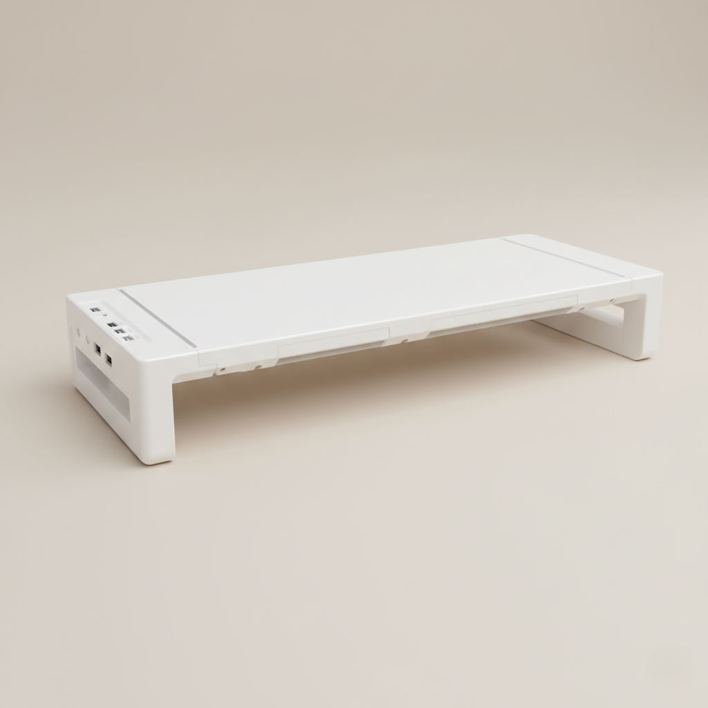 Ergonomic Monitor Stand Riser for Desk Setup