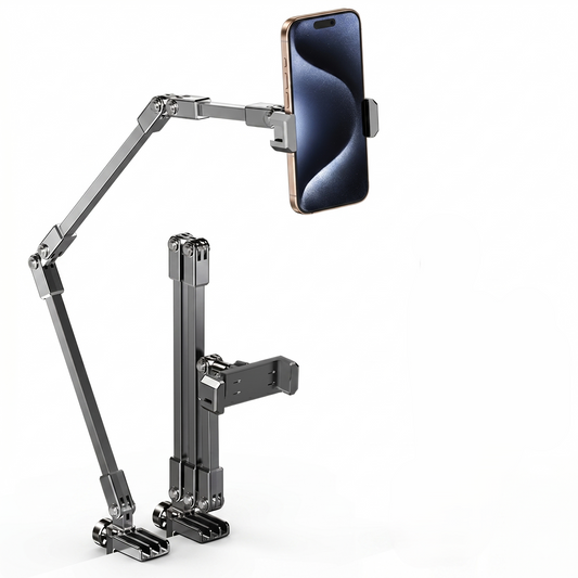 Adjustable Bedside Phone Arm – Hands-Free Viewing Stand for Reduced Neck & Arm Strain