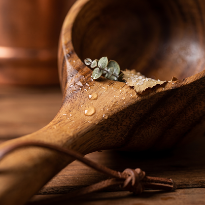 Kovelli™ Wooden Sauna Water Ladle For Steam & Sauna Rituals
