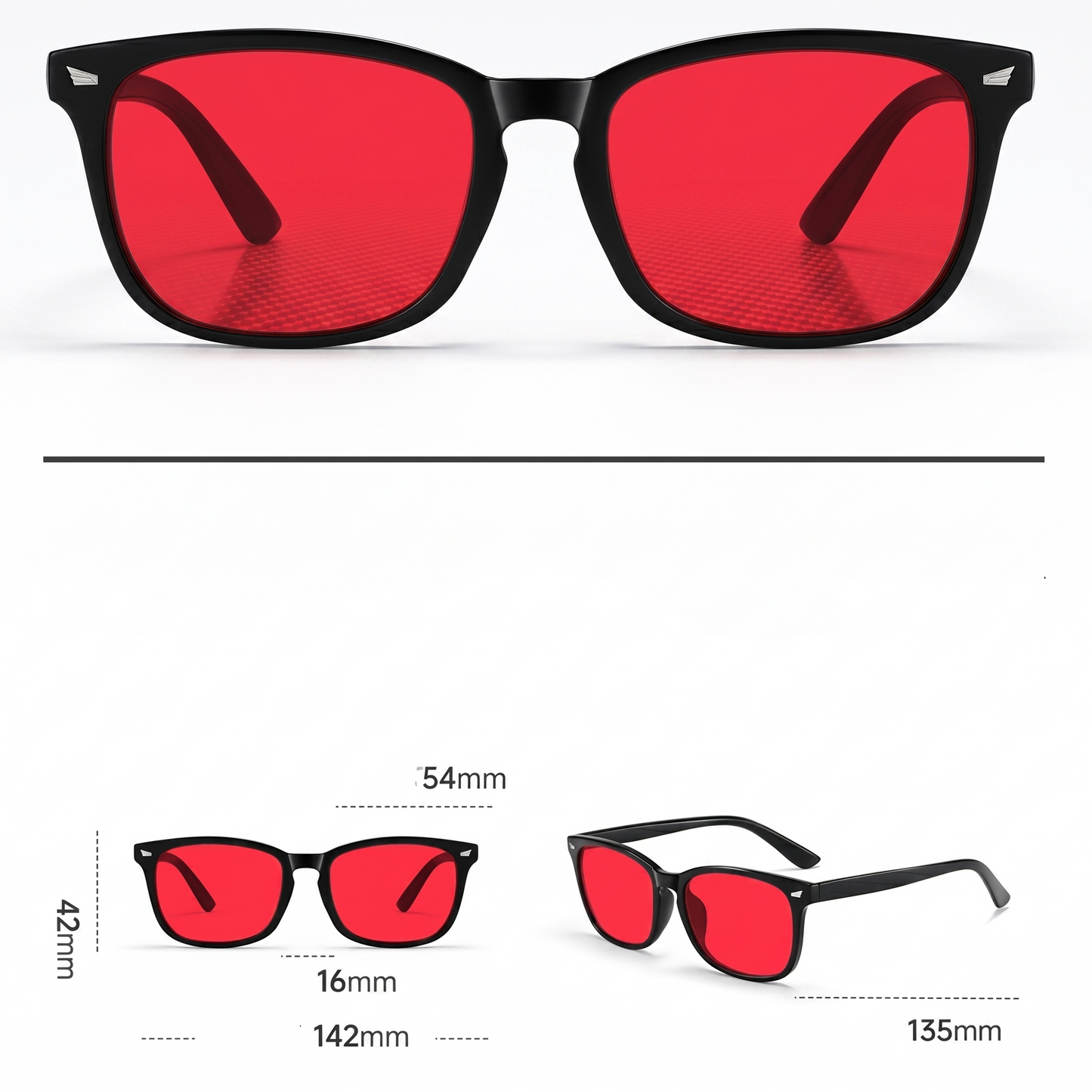 Kovelli Premium Blue Light Glasses with Orange Lenses