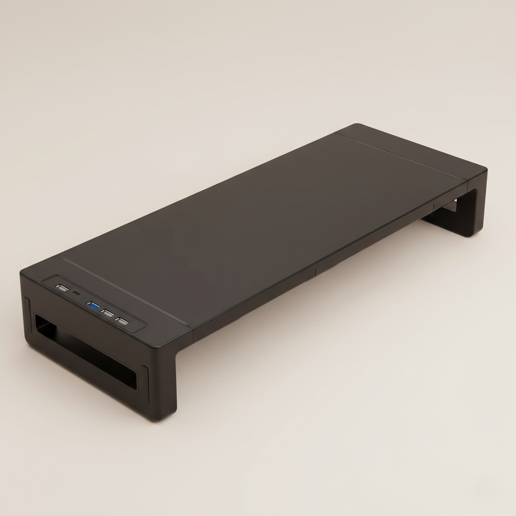 Ergonomic Monitor Stand Riser for Desk Setup