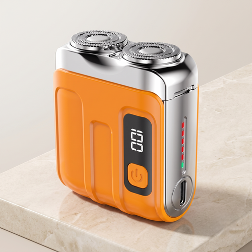 Mini Twin-Blade Rechargeable Electric Travel Shaver