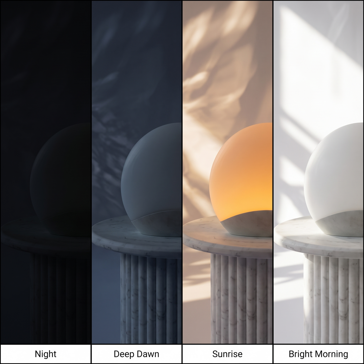 Sunrise Wake-Up Light with Gradual Alarm