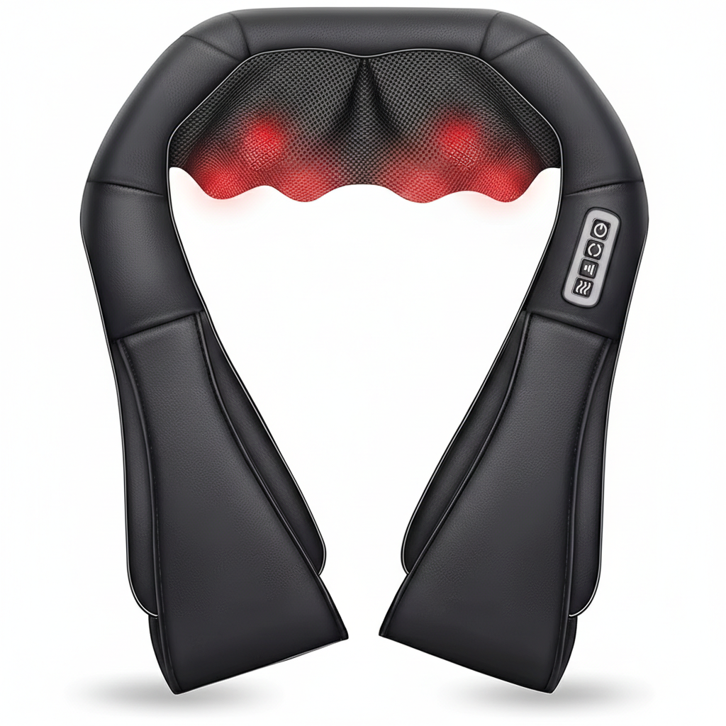 Heated Neck & Back Massager for Everyday Relaxation