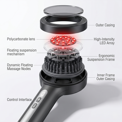 Kovelli™ Heated Scalp Massage Oil Applicator Brush