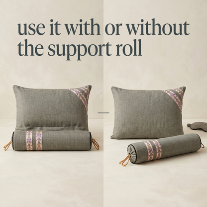 Convertible Sleep Support Pillow for Adjustable Comfort