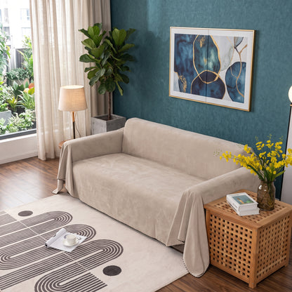 Waterproof Anti-Slip Sofa Cover Blanket with Quilted 200 GSM Polyester