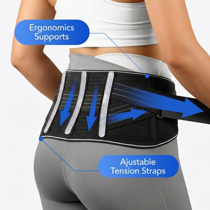Adjustable Lower Back & Waist Support Belt for Everyday Comfort