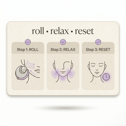 Cold Therapy Facial Reset Device – Stainless Steel Skin Refresh Tool