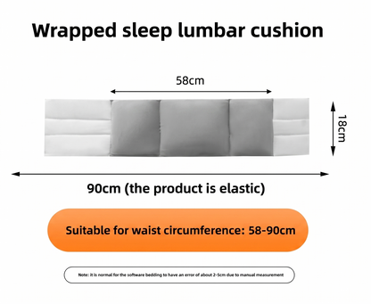 Adjustable Lumbar Sleep Support Cushion
