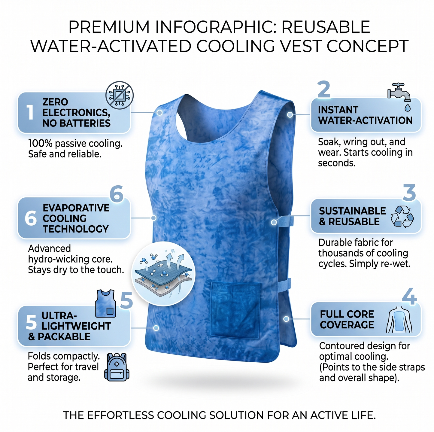 Kovelli Cooling Utility Vest