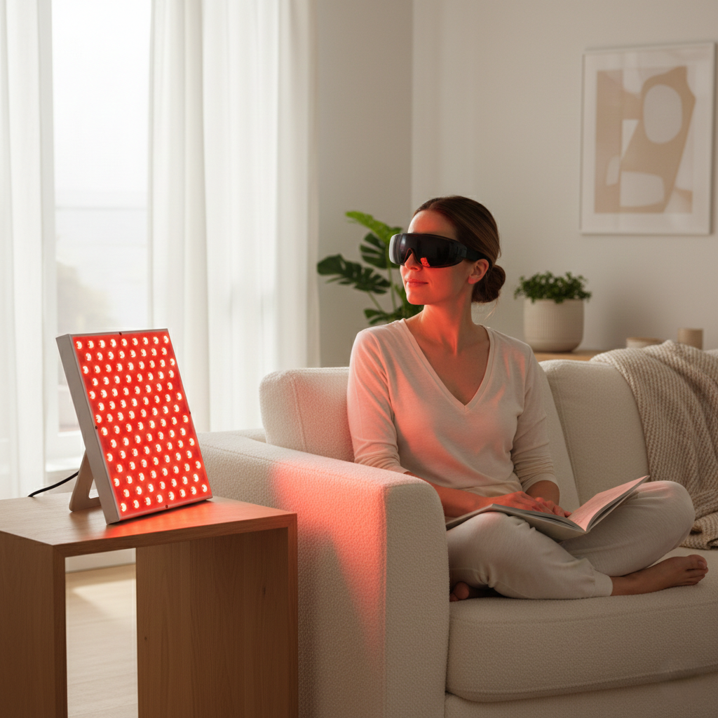 LED Red Light Panel for Daily Wellness & Relaxation