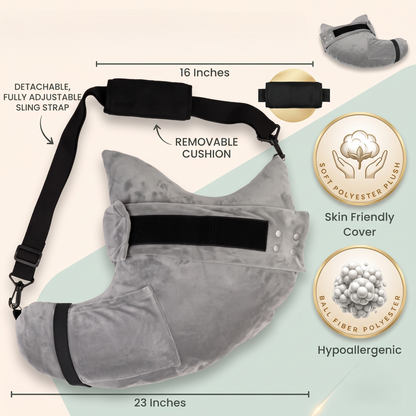 Hands-Free Comfort Pillow – Relax, Scroll & Unwind Without Holding Your Phone