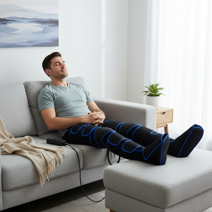 Air Compression Leg Massager for Relaxation & Recovery
