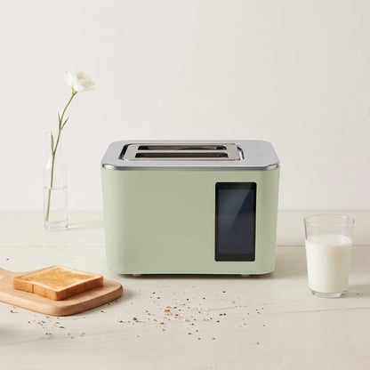 Touchscreen Toaster with 6 Bread Presets & Shade Settings