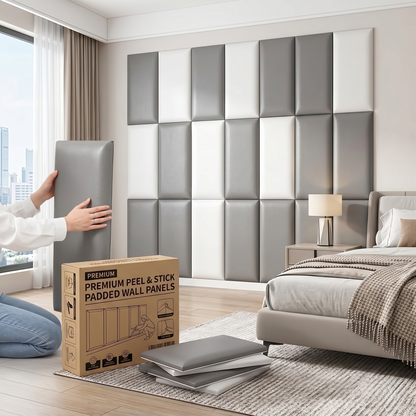 Kovelli™ CushWall Upholstered Wall Panels – 8 Pack