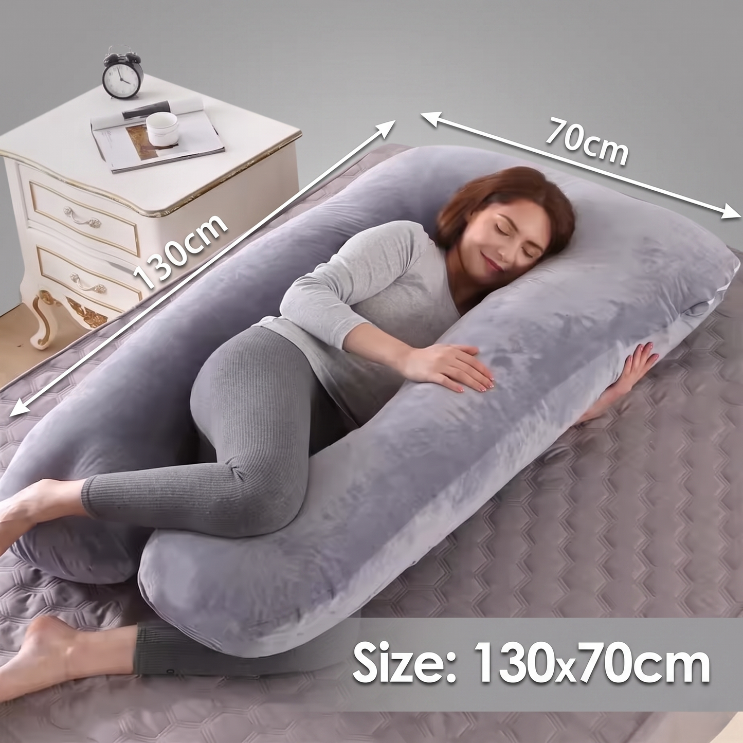 Full Body Support Pillow for Deep, Comfortable Sleep