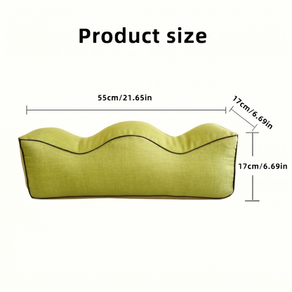 Ergonomic Leg & Hip Support Pillow for Relaxation & Elevated Comfort