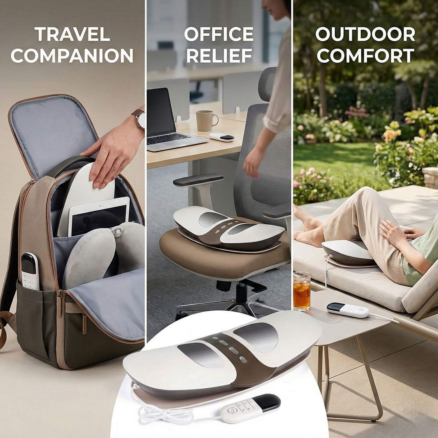 Portable Waist Massager for Everyday Comfort