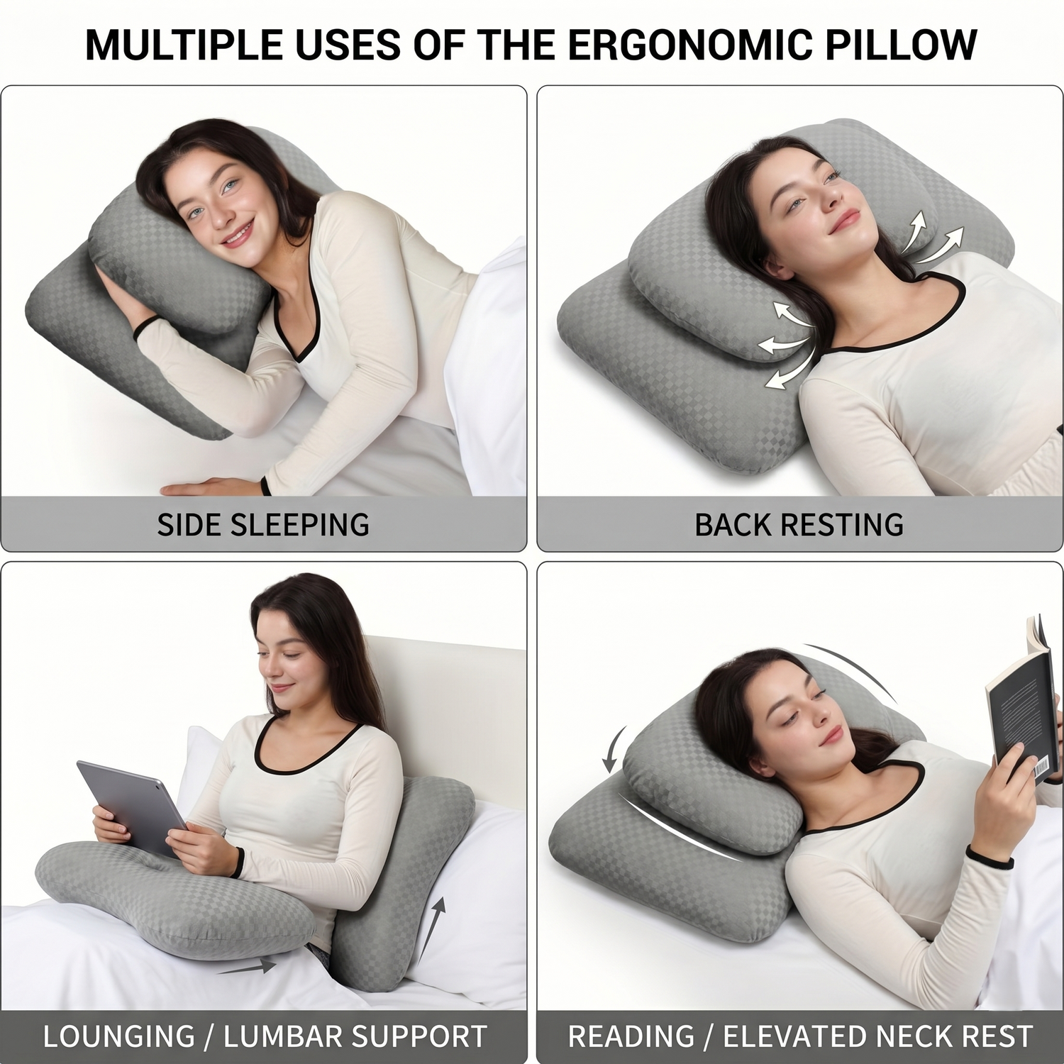 Designed For Multiple Sleeping Positions