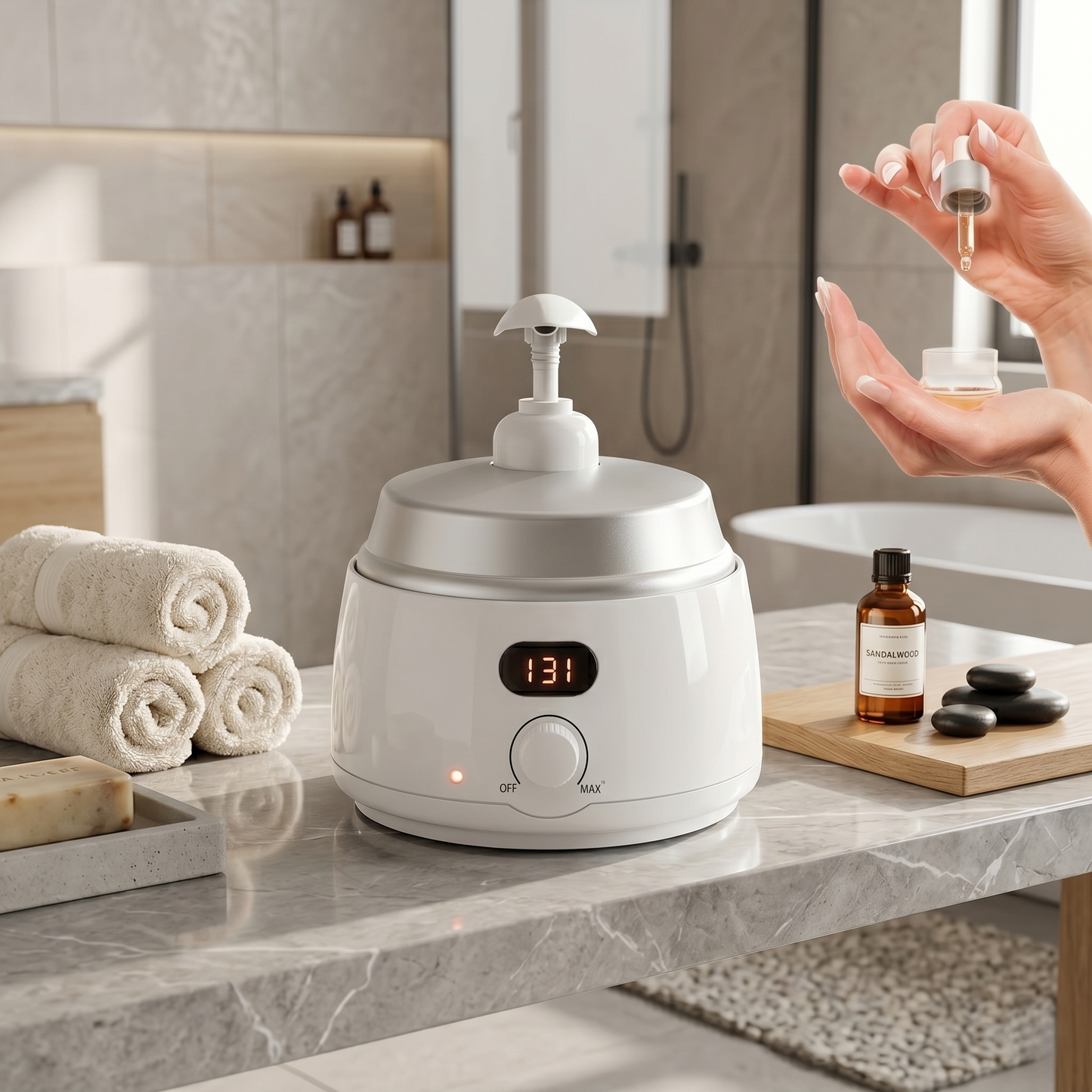 Kovelli™ WarmFlow Oil Warming Dispenser