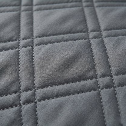 Waterproof Quilted Recliner Chair Cover With Non-Slip Backing & Storage Pockets