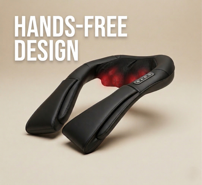 Heated Neck & Back Massager for Everyday Relaxation