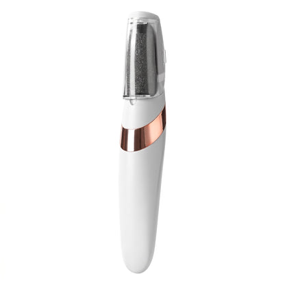 Rechargeable Electric Foot File with Dual Grinding Heads & LED Light