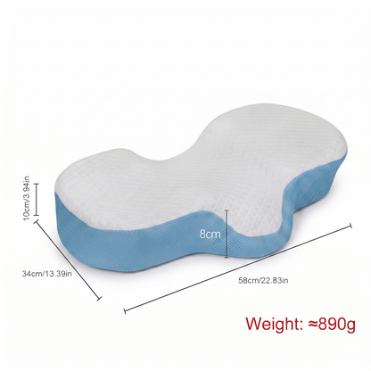 Contoured Memory Foam Side Sleeper Pillow