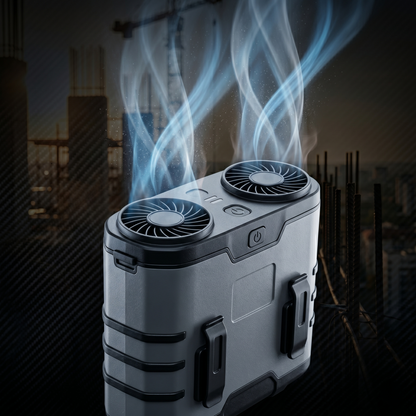 Wearable Dual-Vent Personal Cooling System