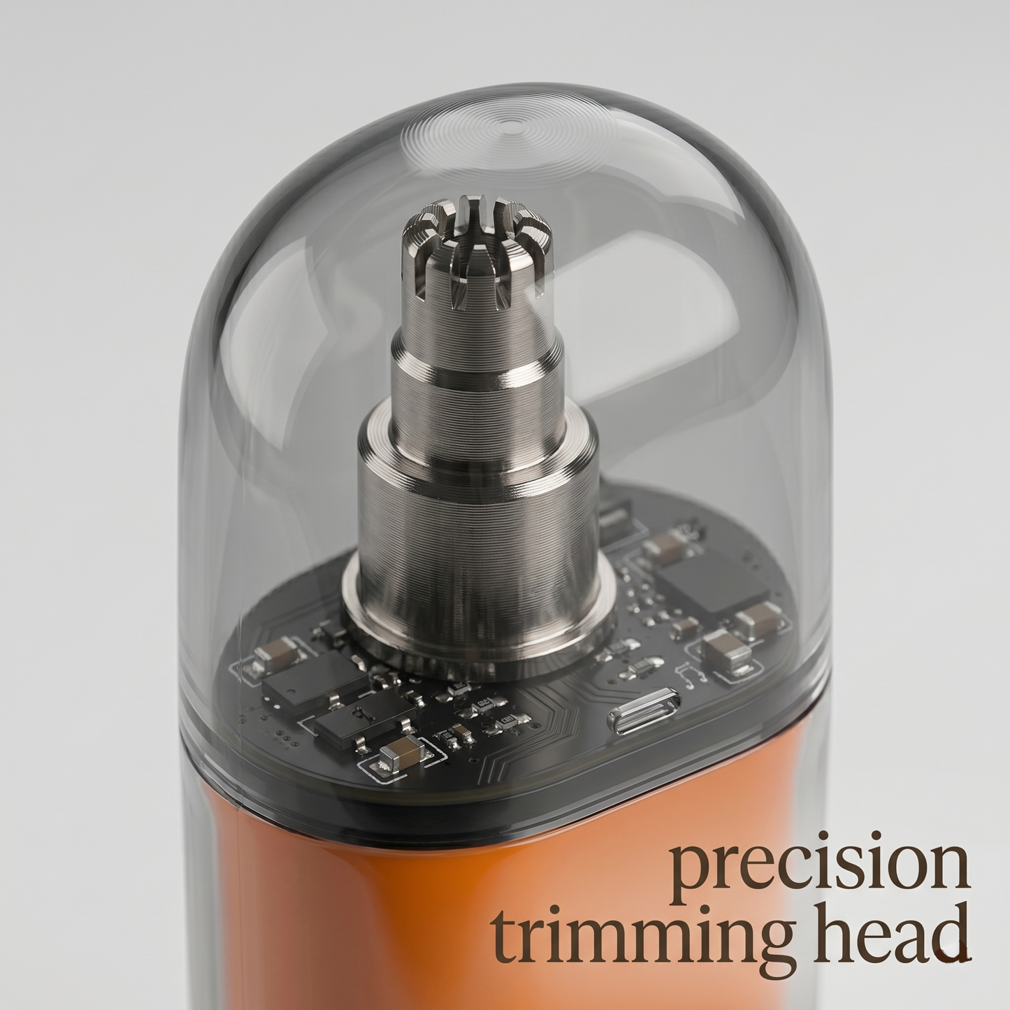 Rechargeable Precision Nose & Ear Trimmer with LED Display