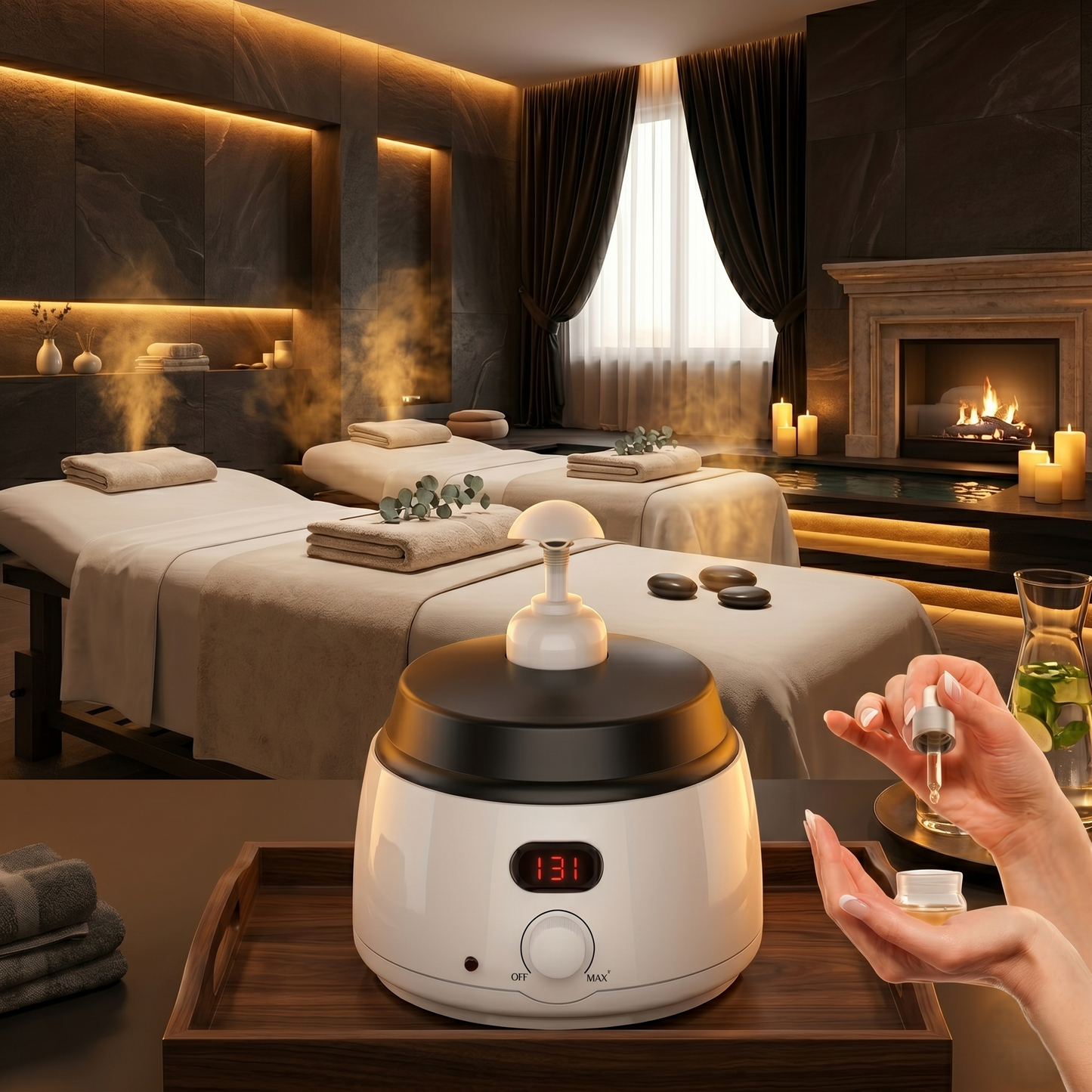 Kovelli™ WarmFlow Oil Warming Dispenser