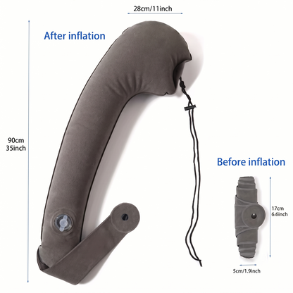 Ergonomic Travel Neck Pillow for Airplane & Car Comfort