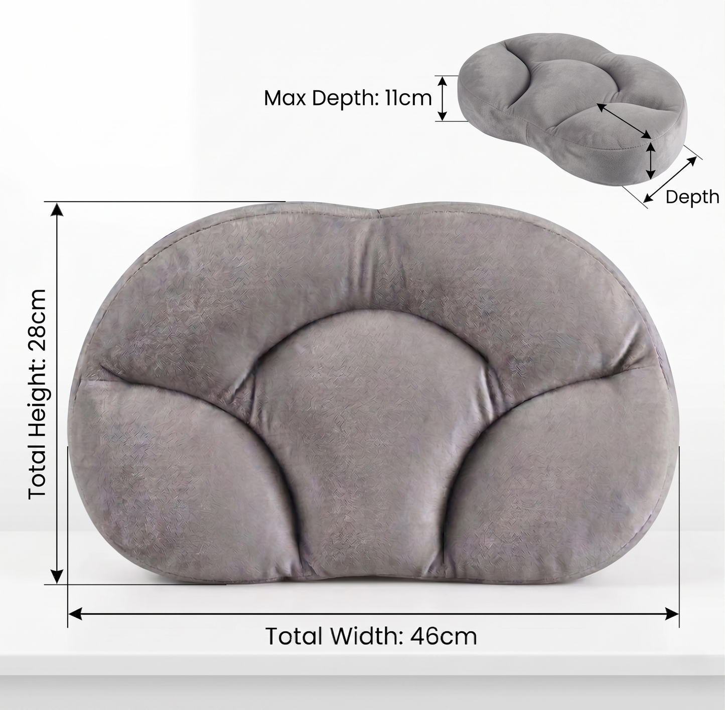 Ergonomic Egg Shape Neck Support Sleeping Pillow