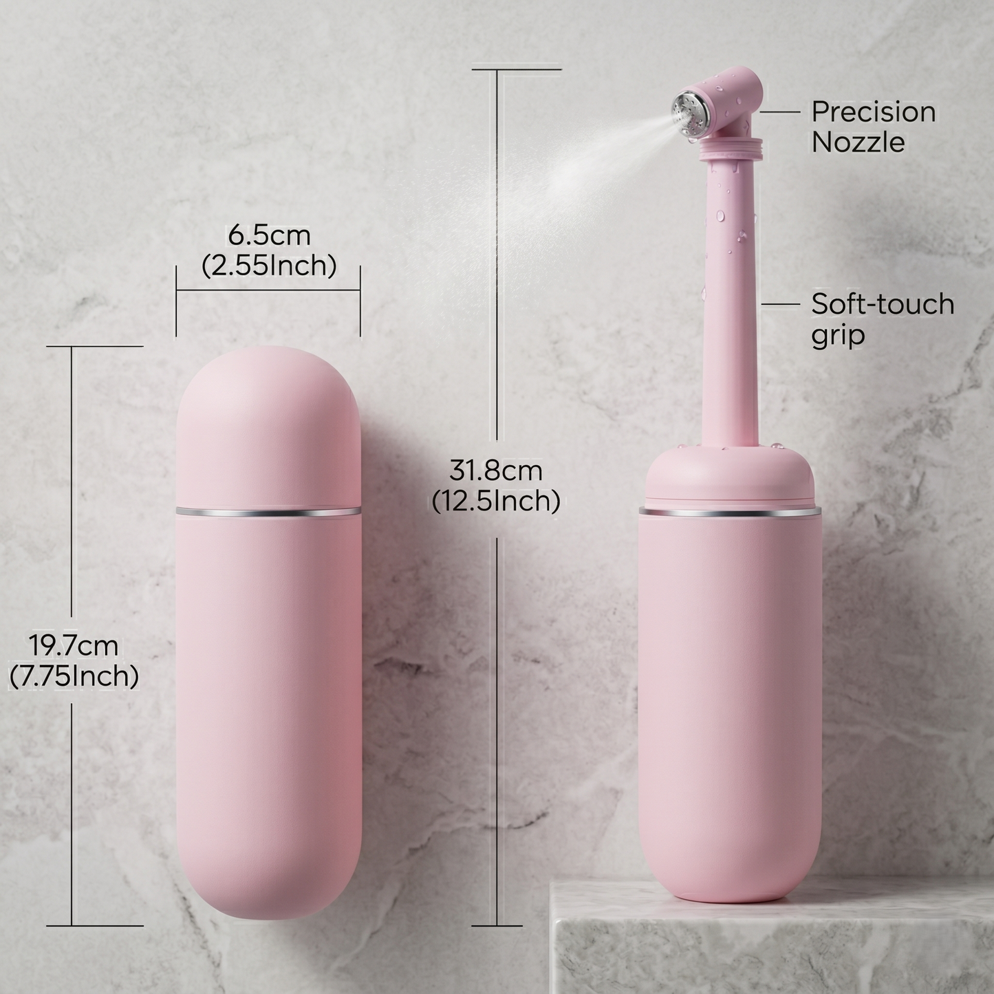 Portable Personal Hygiene Bottle for Travel & Everyday Clean Comfort